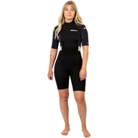 Womens Response Natur 3/2mm Back Zip Shorty Wetsuit